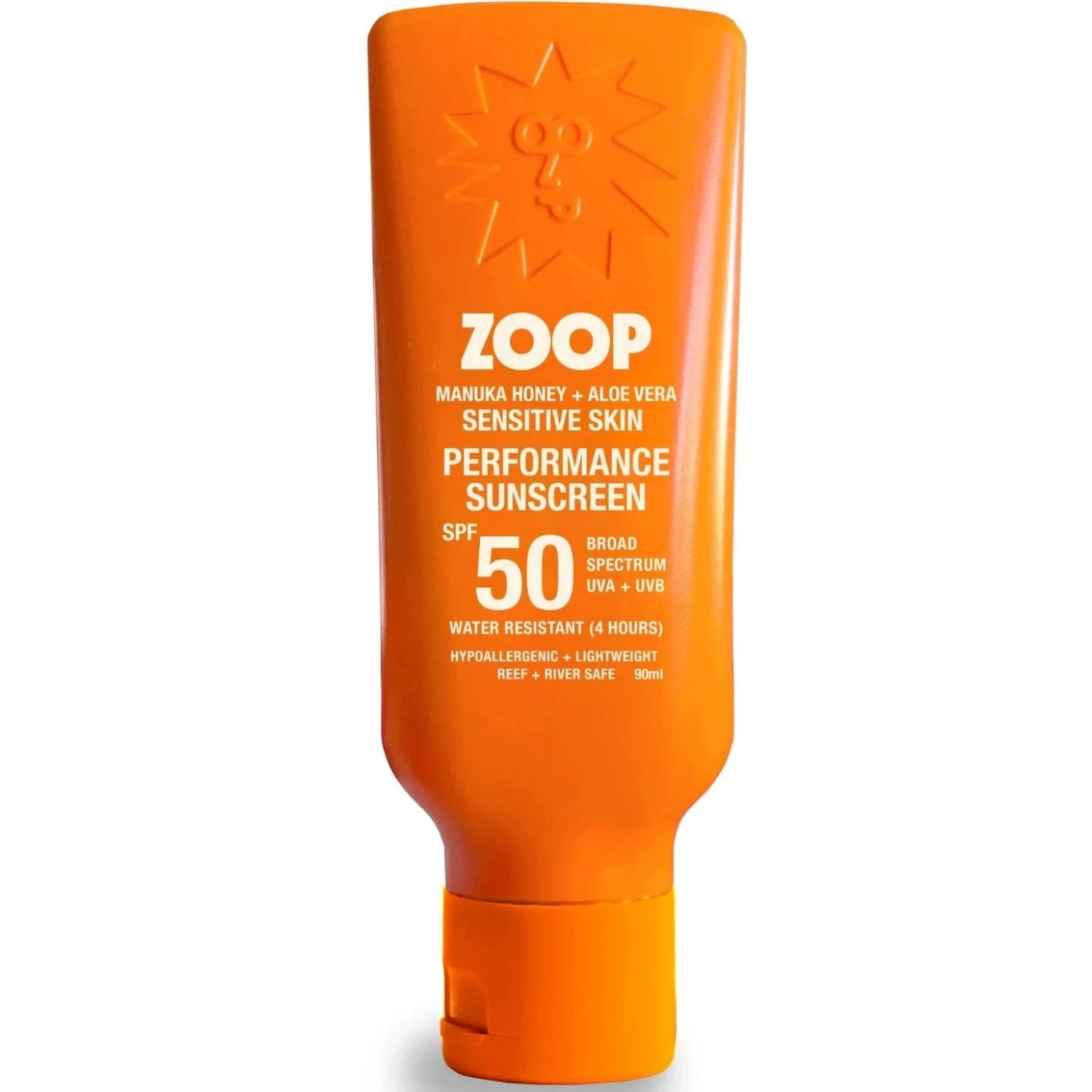 ZOOP SPF50 Manuka Honey Performance Sunscreen - 90ml