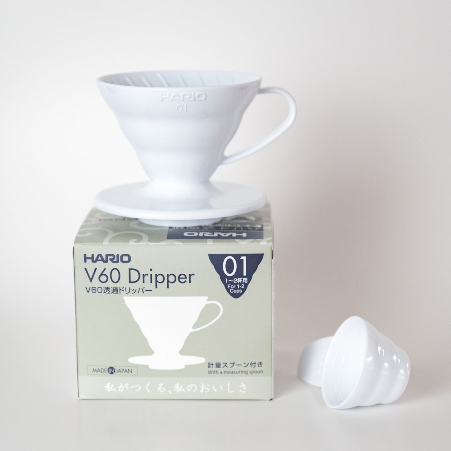 Hario V60 White Plastic